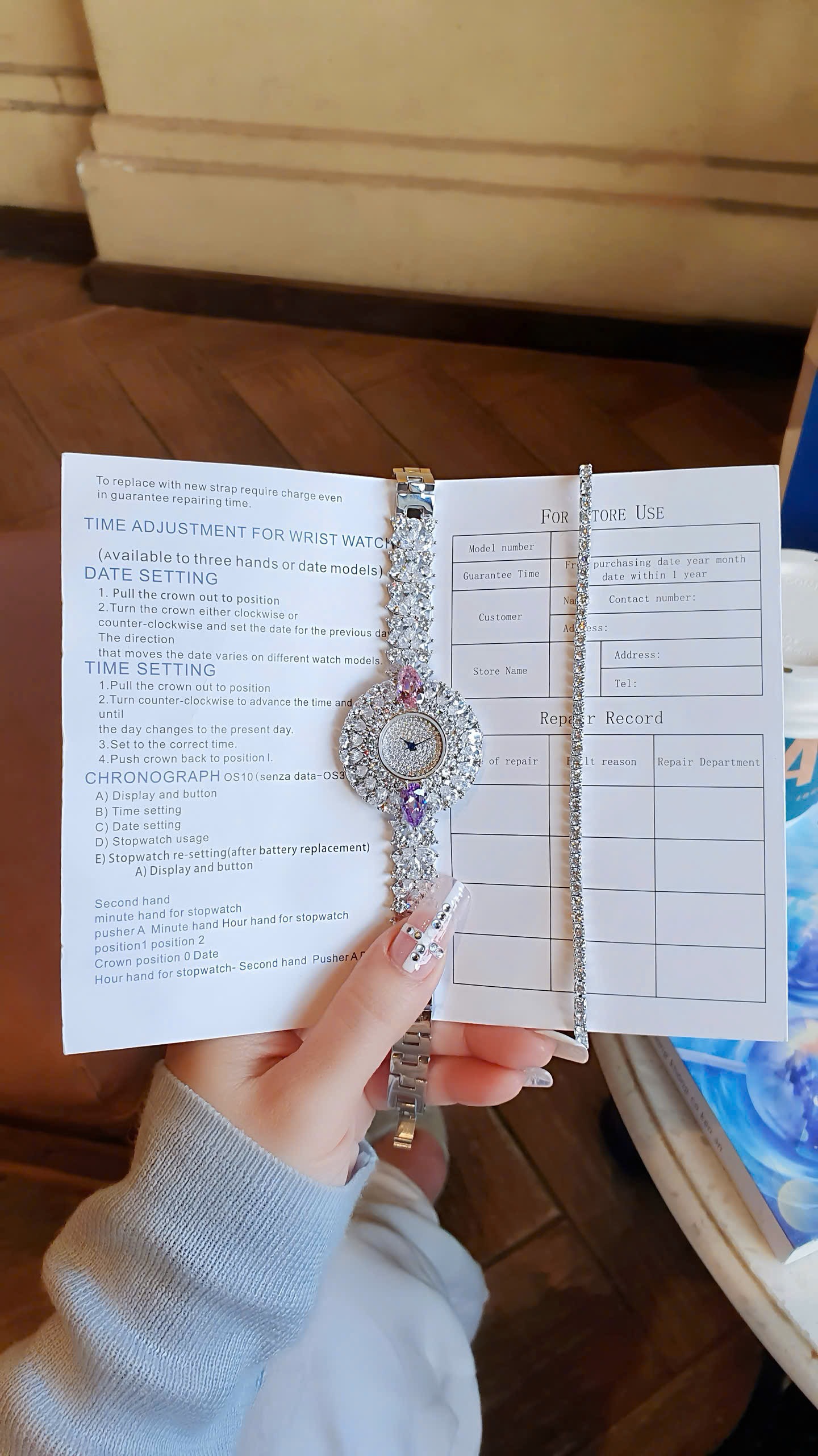 Đồng hồ nữ Funmei F0022 chính hãng Đồng hồ nữ Funmei F0022 chính hãng