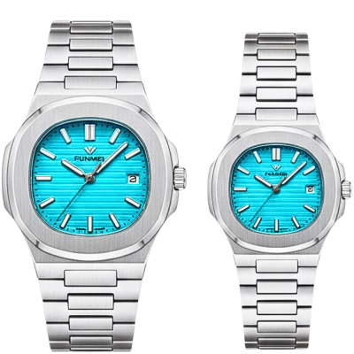 Đồng Hồ Đôi Funmei F8020 – Sport Luxury Chính Hãng | Dây Thép 316L – Máy Nhật